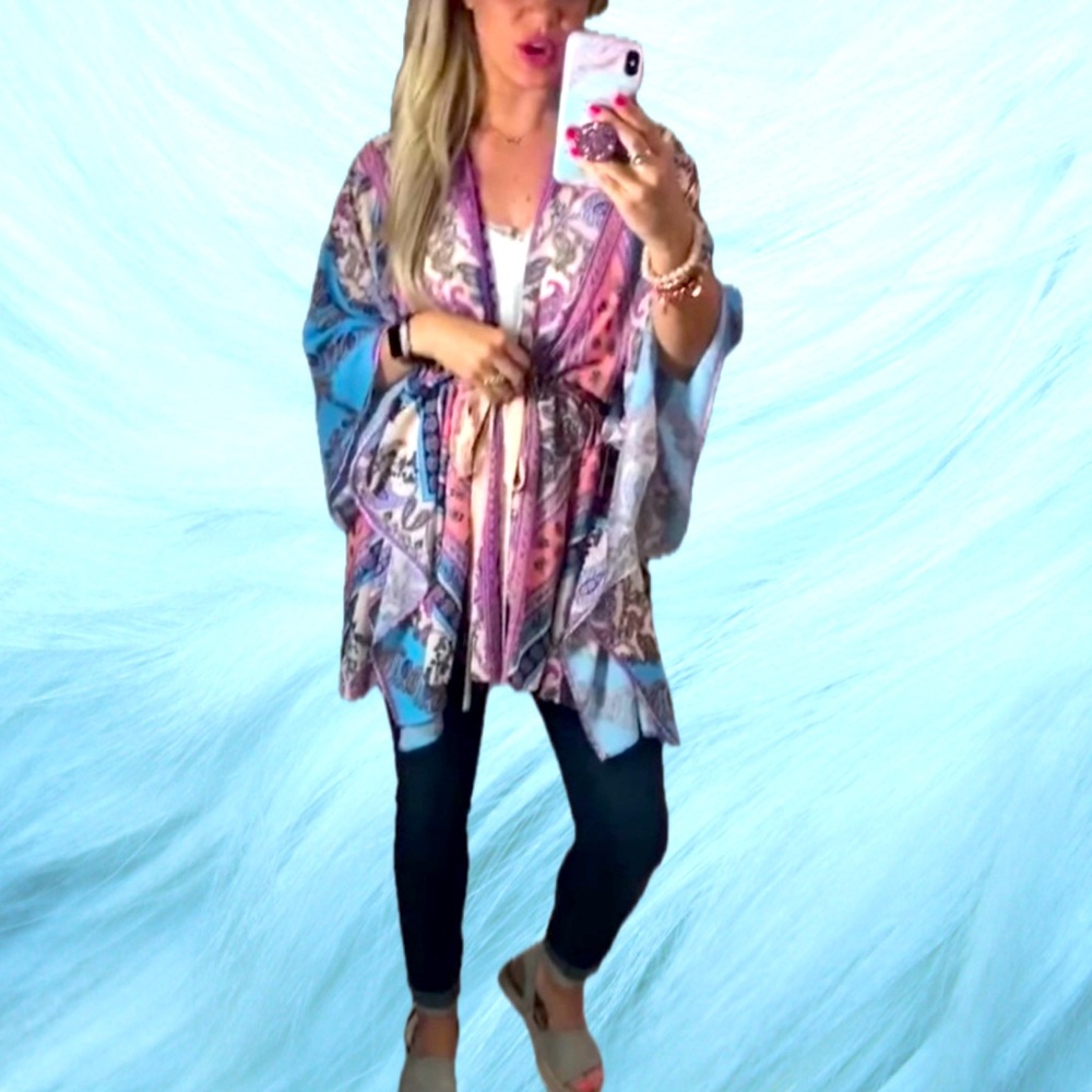 Head in the Flowers Kimono